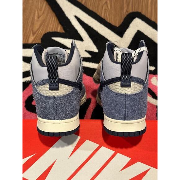Nike Dunk High AB Notre Midnight Navy - Picture 5 of 7